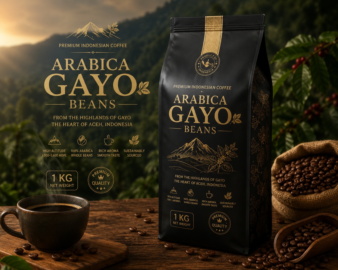 Indonesian Arabica Coffee